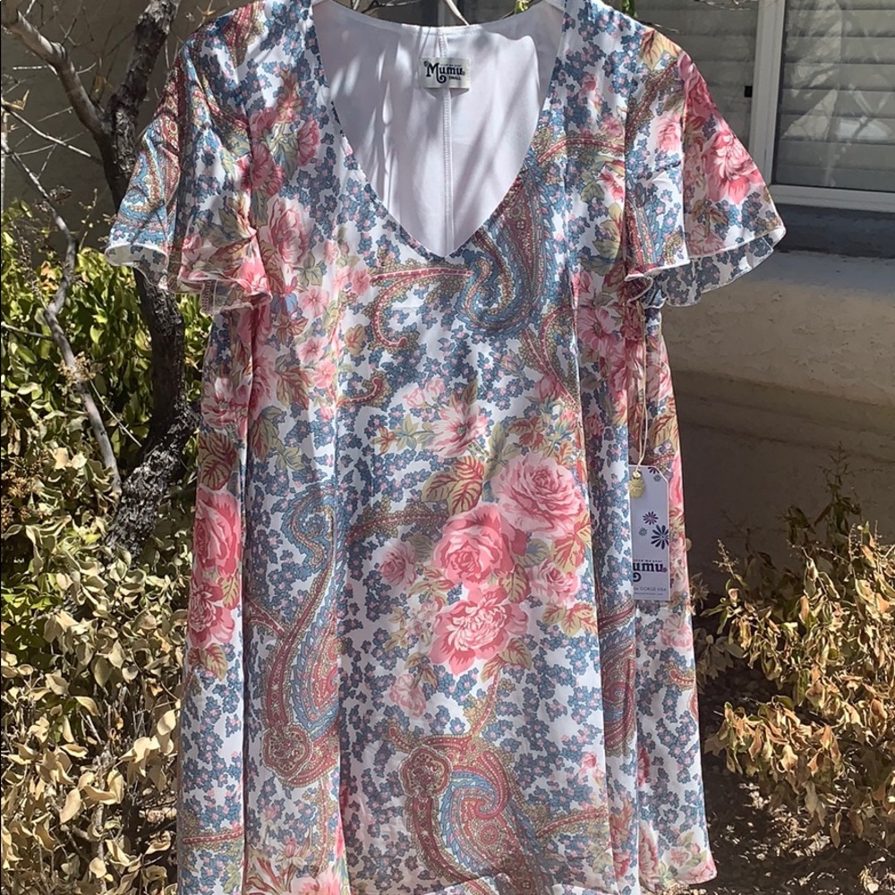 Show Me Your Mumu Kylie Paisley Dress NWT - Picture 4 of 6